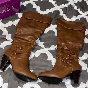 Brown boots